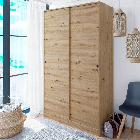 Armario organizador de ropa 120 cm roble Nodi TOP020W 120 x 200 x 50 cm