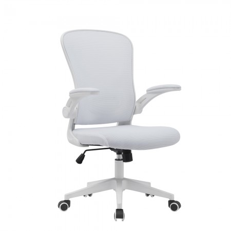 Silla de oficina Famara elevable Blanca 63 x 99,5 - 109,5 x 58 cm