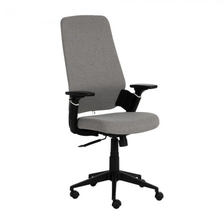 Silla de oficina o escritorio elevable Taupe 67,50 x 114,5 - 124 x 62 cm