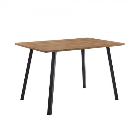 Mesa de comedor fija Edna Roble 120 x 75 x 80 cm — Comedor