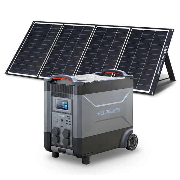 ALLPOWERS Generador Solar 4000W ( R4000 + SP035 Panel Solar 200W )