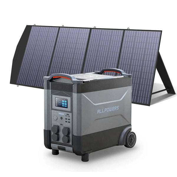 ALLPOWERS Generador Solar 4000W ( R4000\R4000 V2 + SP033 Panel Solar 200W)