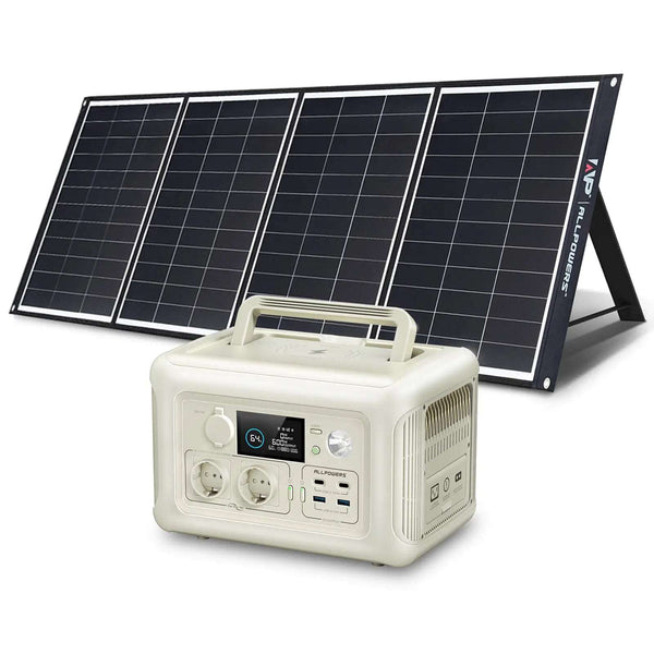 ALLPOWERS Generador Solar 600W (R600 + SP035 Panel Solar 200W)